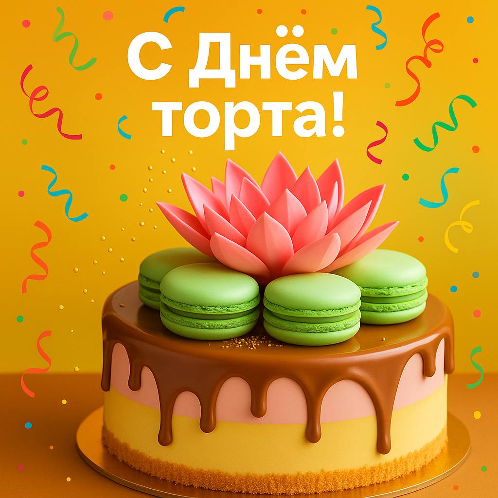 В честь Международного дня торта провели дегустацию торта «Каприз»
